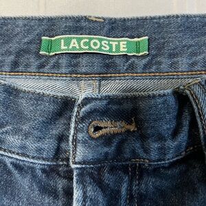 Lacoste Jeans Denim Slim Fit Men's W33 x L28 Blue 100% Cotton (ALTERED LENGHT)